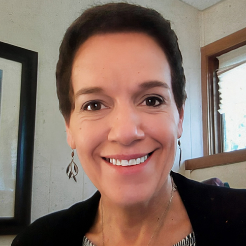 A photograph of Sarah C. Marshall, Ph.D