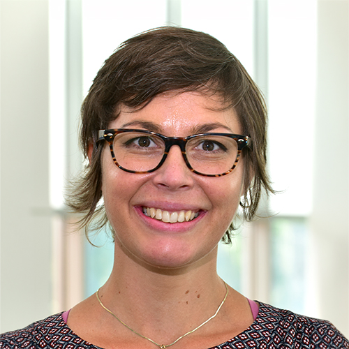 A photograph of Dr. Charlotte Spear, MD