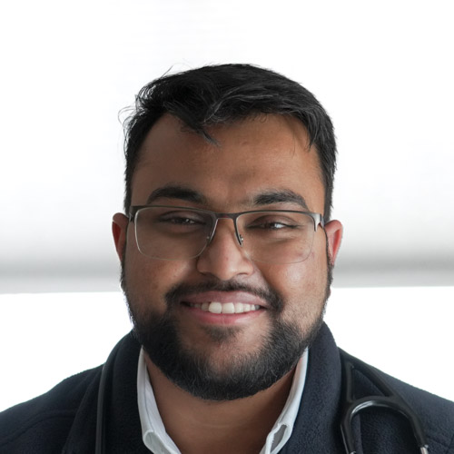A photograph of Raj Shekhar, MD