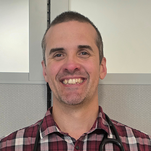 A photograph of Brandon Gilvey, PA-C
