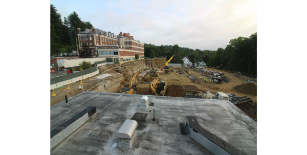 The Fairview construction on 8-27-26