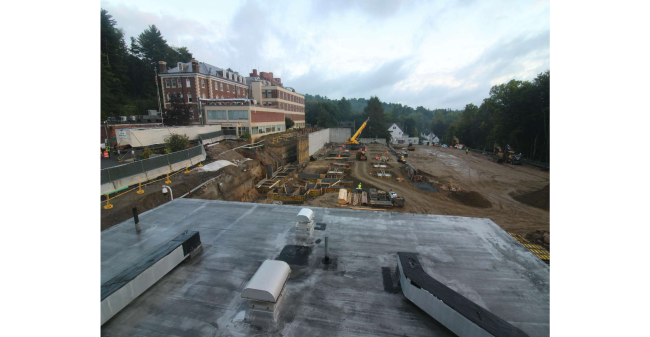 The Fairview construction on 9-10-26